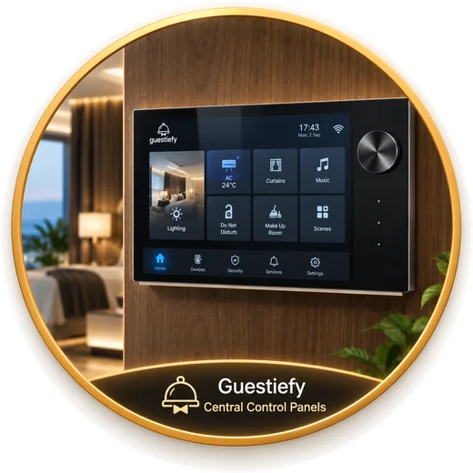 Guestiefy Central Control Panels
